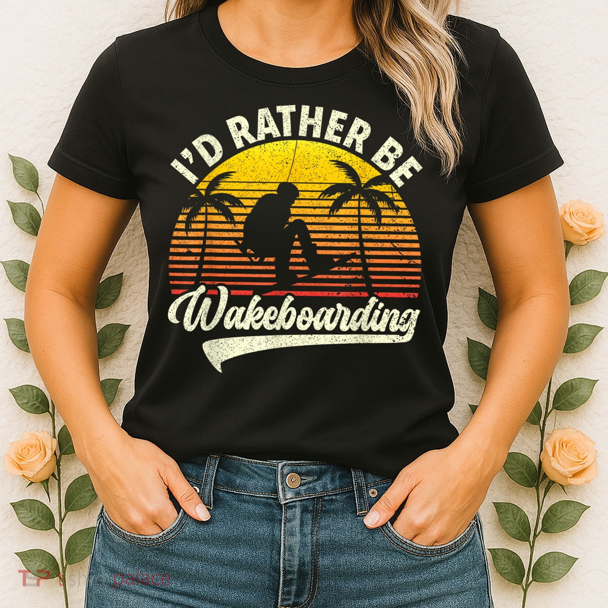 I’d Rather Be Wakeboarding Women's T-Shirt