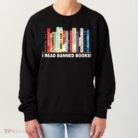 I Read Banned Books Women's Sweatshirt thumb 0