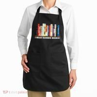 I Read Banned Books Apron thumb 2