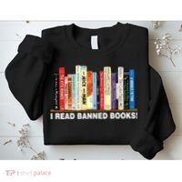 I Read Banned Books Sweatshirt thumb 2