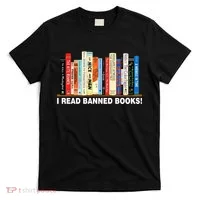 I Read Banned Books T-Shirt thumb 0