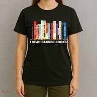 I Read Banned Books T-Shirt thumb 4