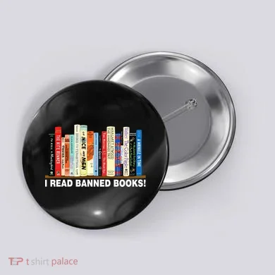 I Read Banned Books Button