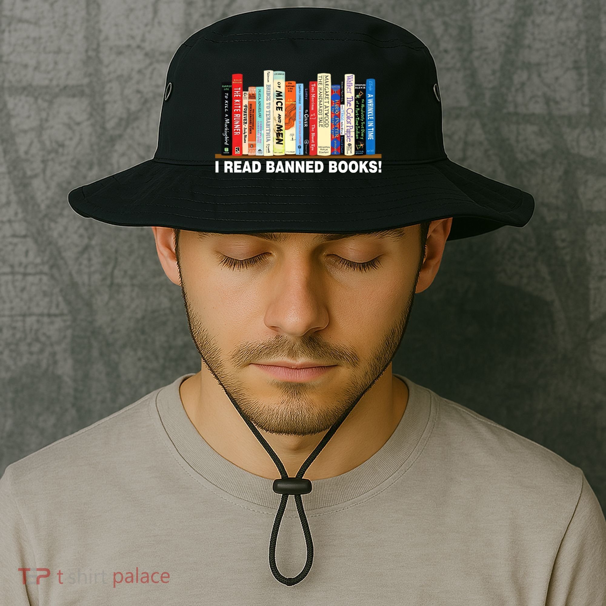 I Read Banned Books Bucket Hat