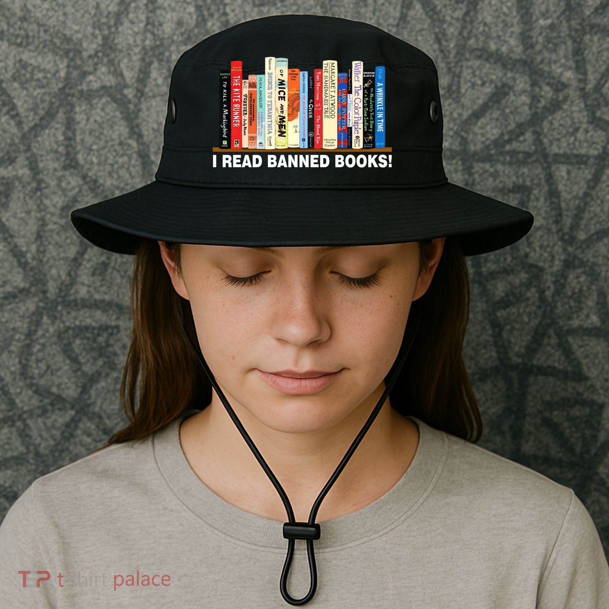 I Read Banned Books Bucket Hat