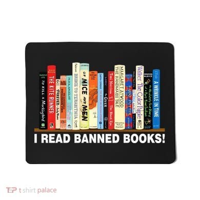 I Read Banned Books Mousepad