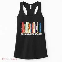 I Read Banned Books Women's Tank Top thumb 0