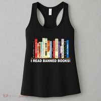 I Read Banned Books Women's Tank Top thumb 3