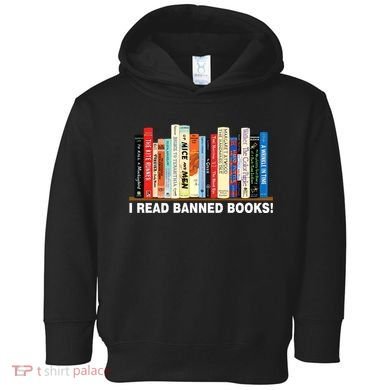 I Read Banned Books Toddler Hoodie