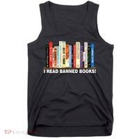I Read Banned Books Tank Top thumb 0