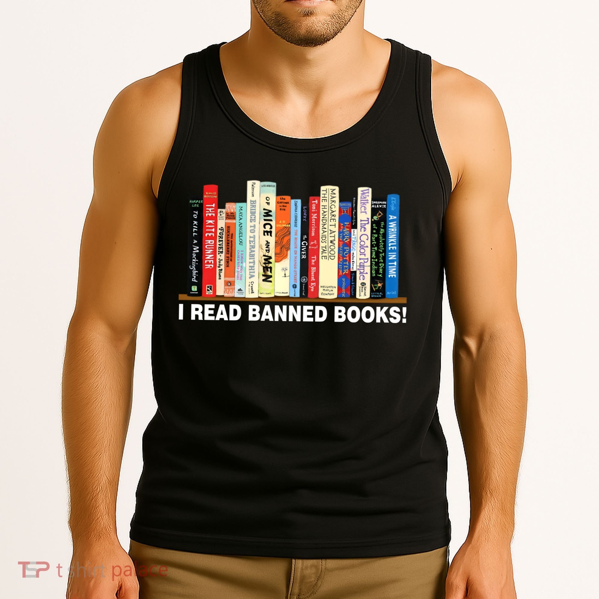 I Read Banned Books Tank Top