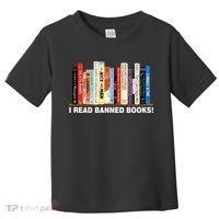 I Read Banned Books Toddler T-Shirt thumb 0