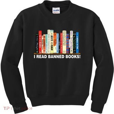 I Read Banned Books Kids Sweatshirt