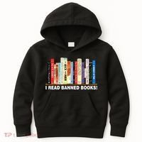 I Read Banned Books Kids Hoodie thumb 0