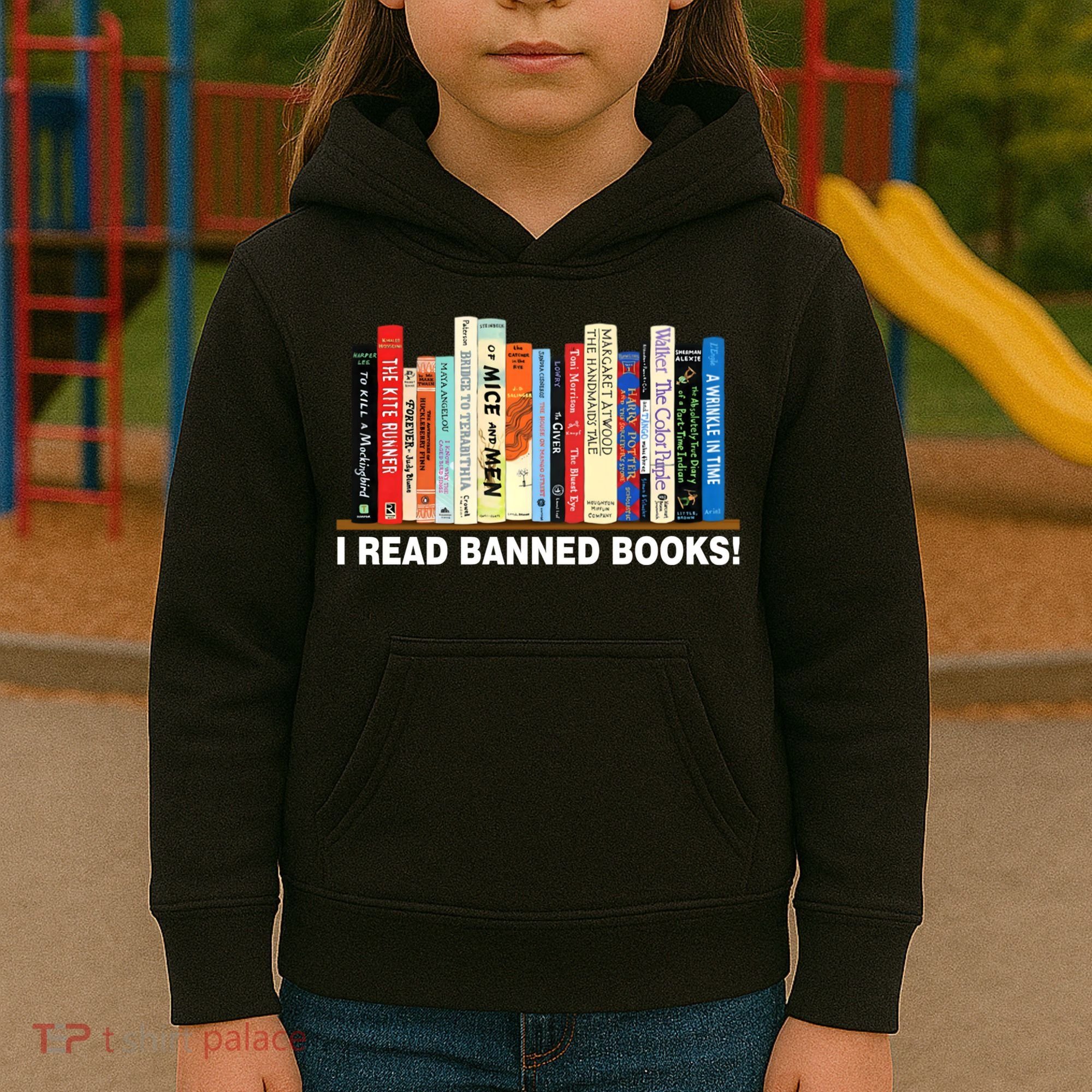 I Read Banned Books Kids Hoodie