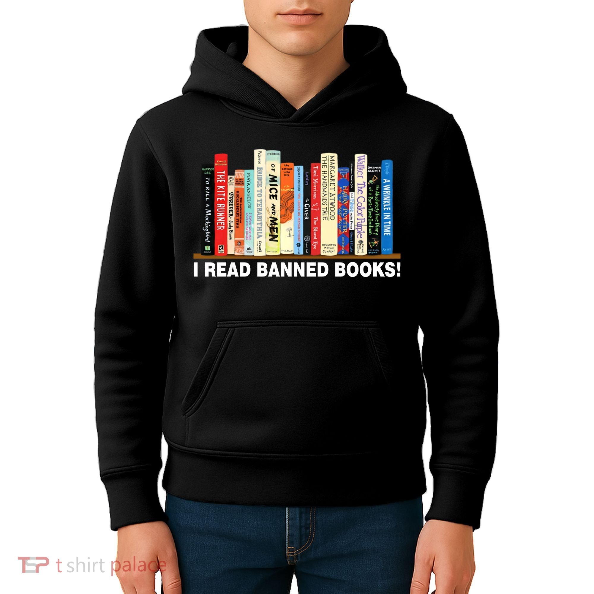 I Read Banned Books Kids Hoodie