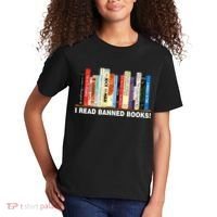 I Read Banned Books Kids T-Shirt thumb 2
