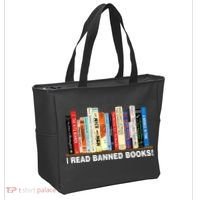 I Read Banned Books Tote Bag thumb 2