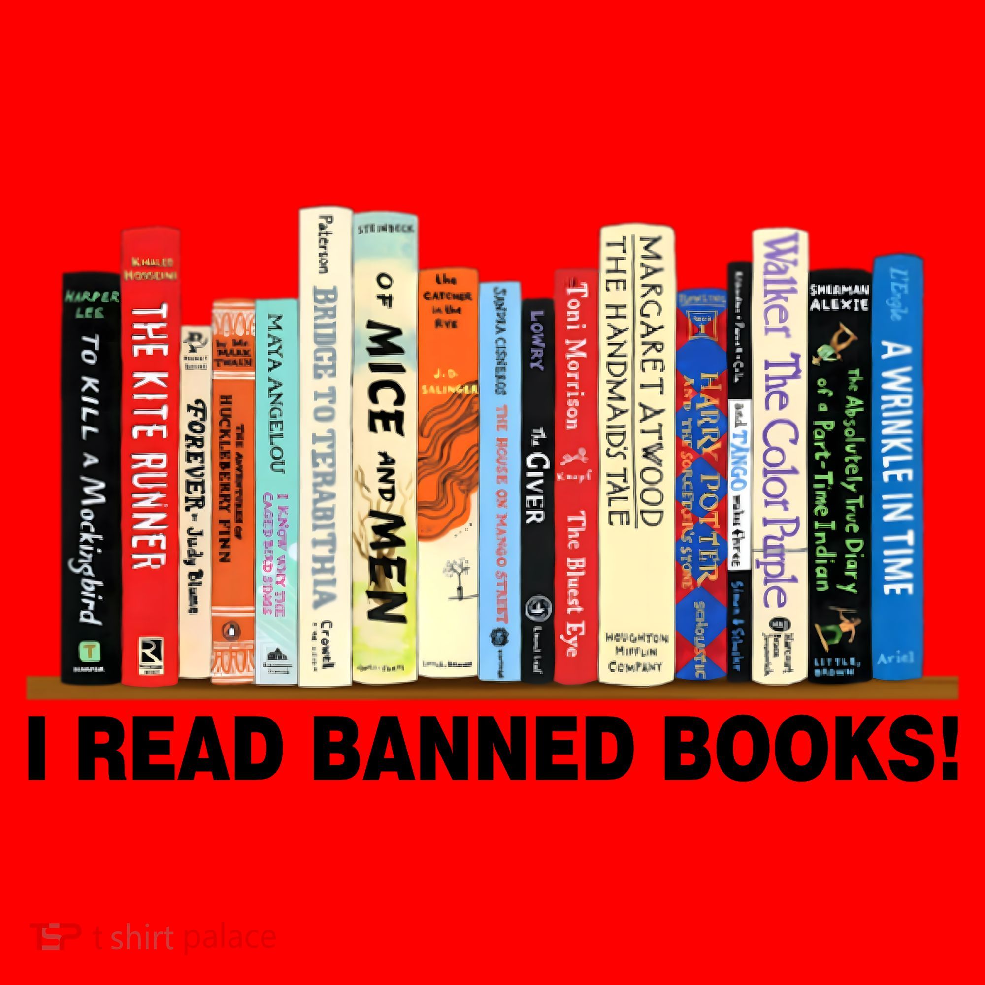 I Read Banned Books Santa Hat