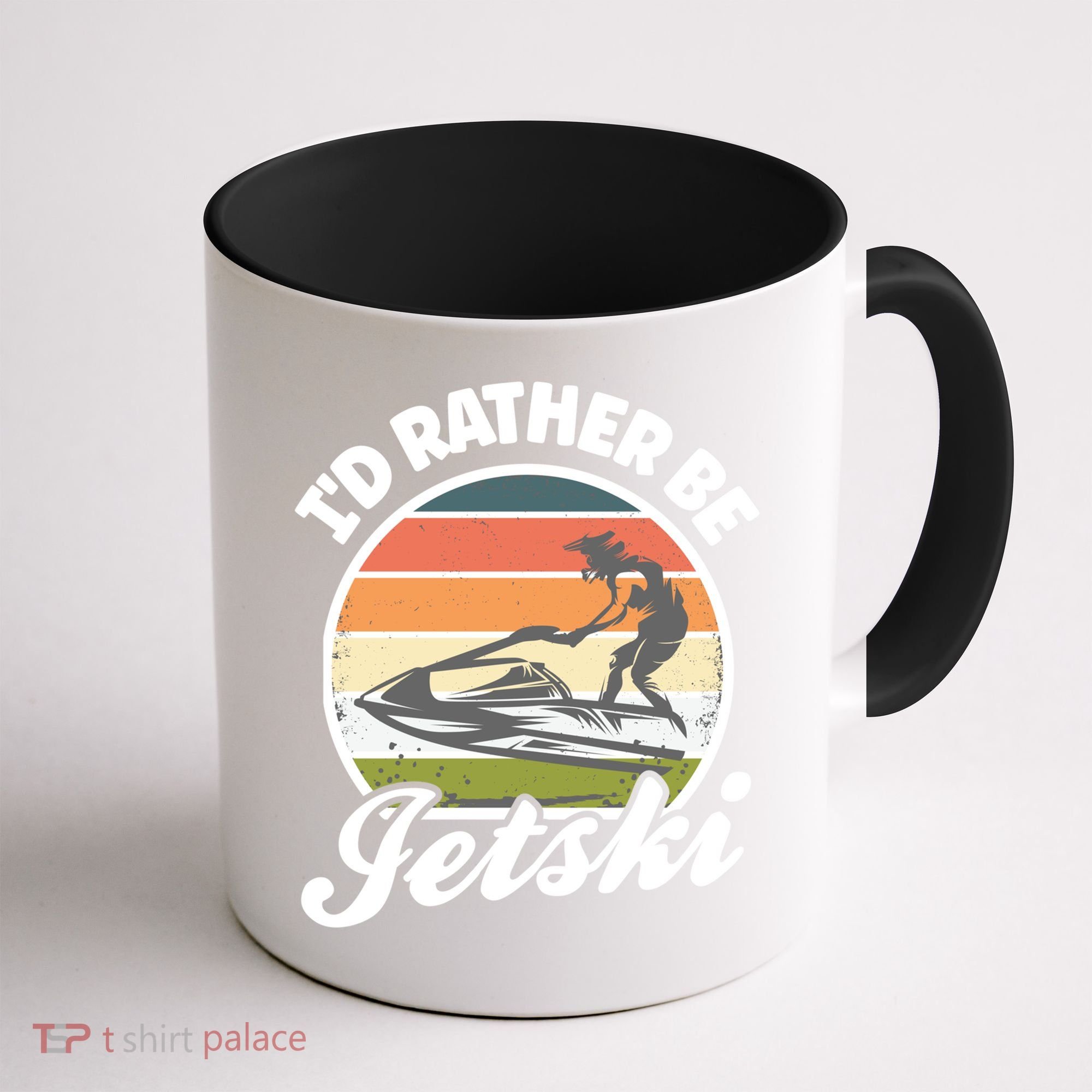 Id Rather Be Jetski Jet Skiing Fan Funny Jetski Cute Gift Coffee Mug