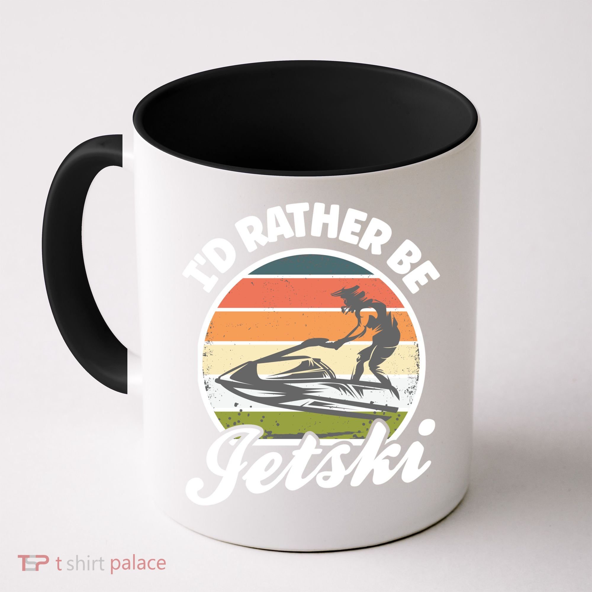 Id Rather Be Jetski Jet Skiing Fan Funny Jetski Cute Gift Coffee Mug