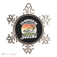 Id Rather Be Jetski Jet Skiing Fan Funny Jetski Cute Gift Ornament thumb 0