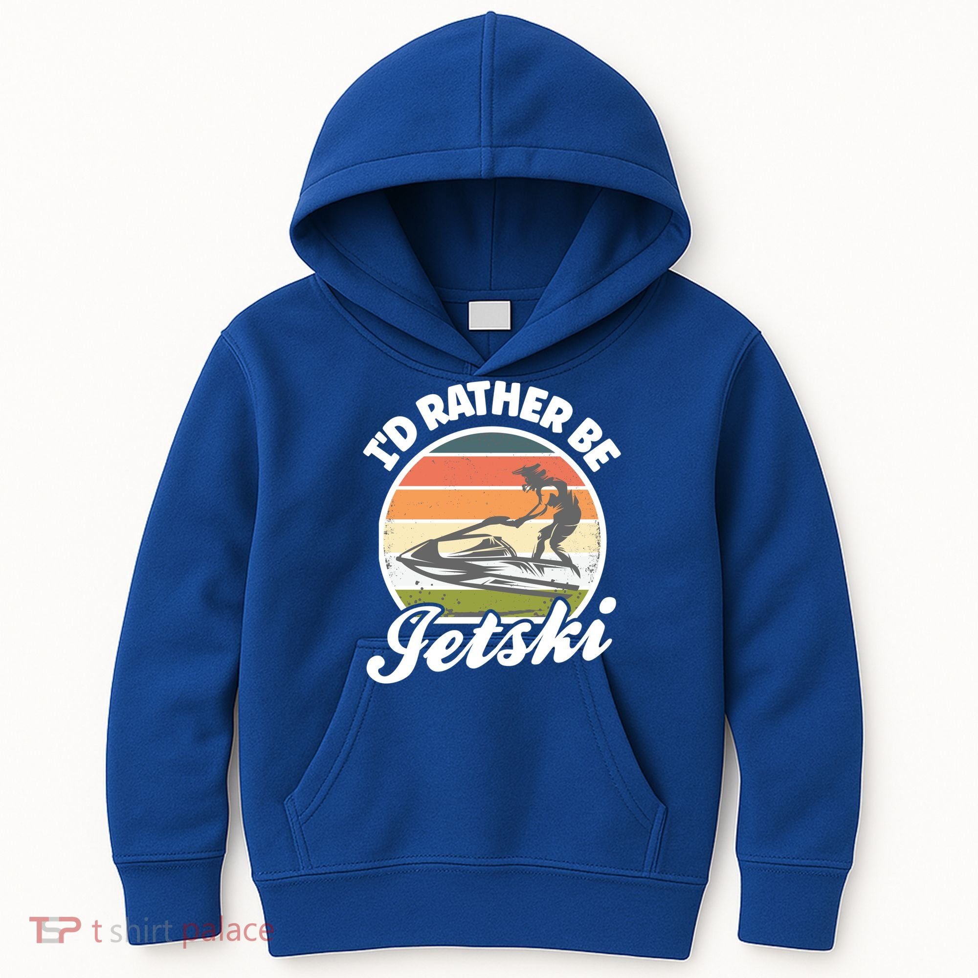 Id Rather Be Jetski Jet Skiing Fan Funny Jetski Cute Gift Kids Hoodie