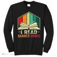 I Read Banned Books Week Librarian Freedom Reader Nerd Sweatshirt thumb 0