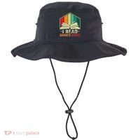 I Read Banned Books Week Librarian Freedom Reader Nerd Bucket Hat thumb 0