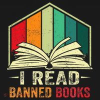 I Read Banned Books Week Librarian Freedom Reader Nerd Polo thumb 3