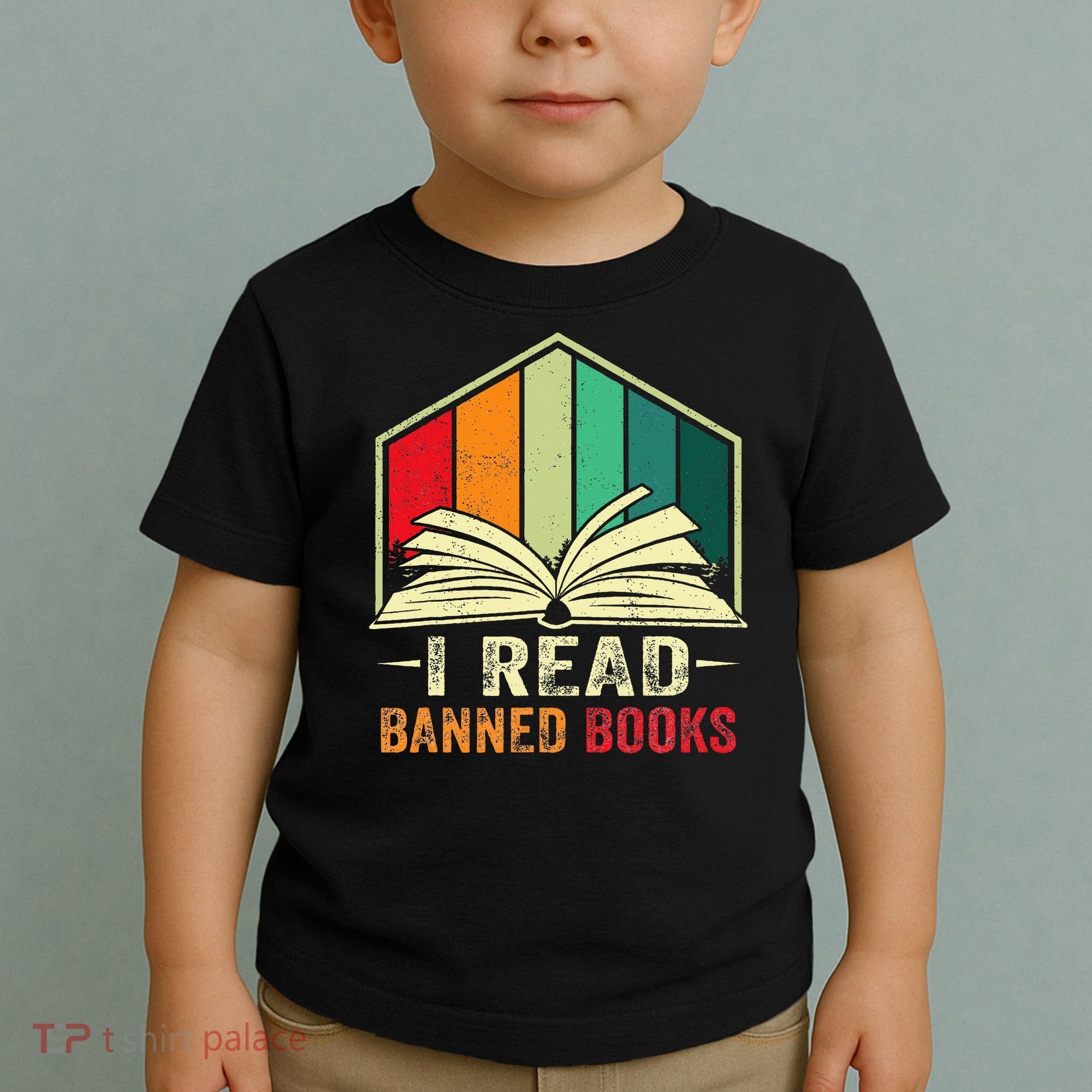 I Read Banned Books Week Librarian Freedom Reader Nerd Toddler T-Shirt