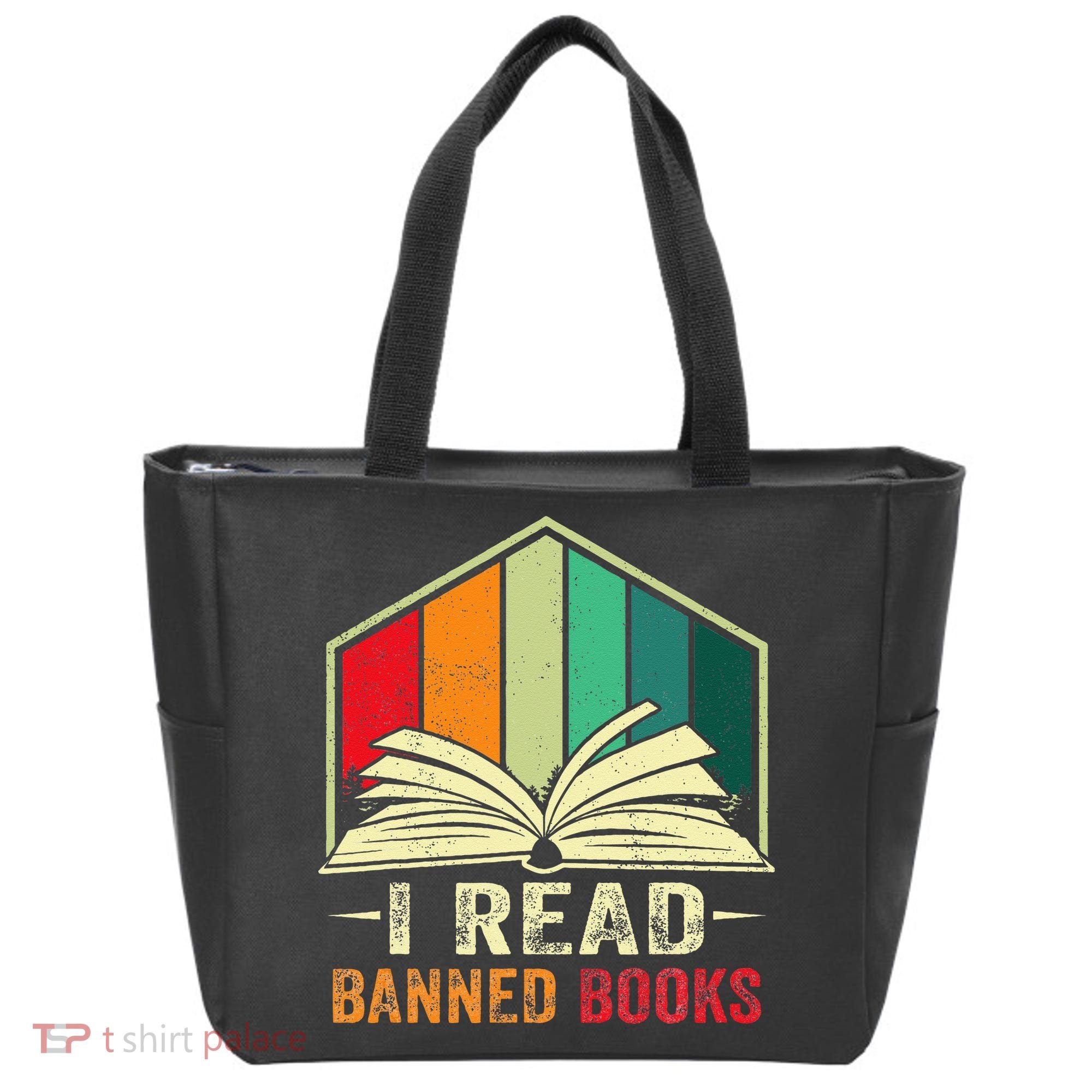I Read Banned Books Week Librarian Freedom Reader Nerd Tote Bag
