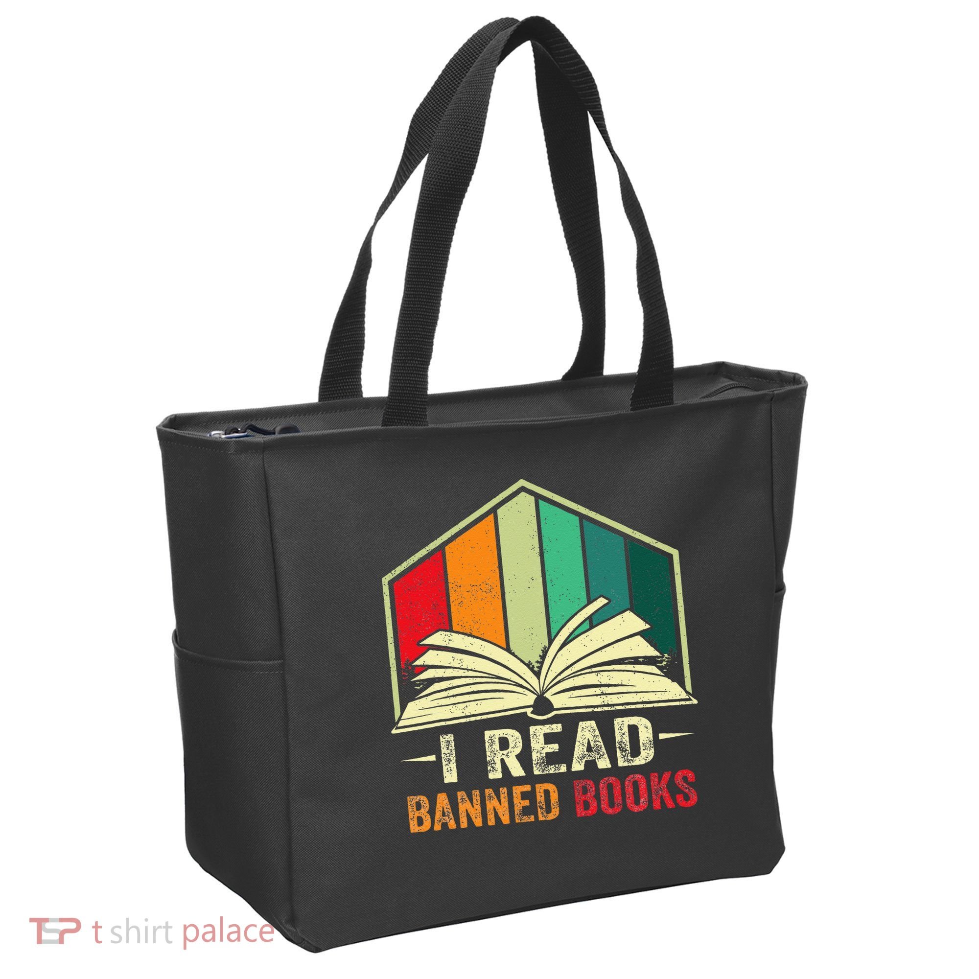 I Read Banned Books Week Librarian Freedom Reader Nerd Tote Bag