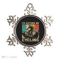 ID Rather Be Cycling Bicycle Riding Cyclist Ornament thumb 0