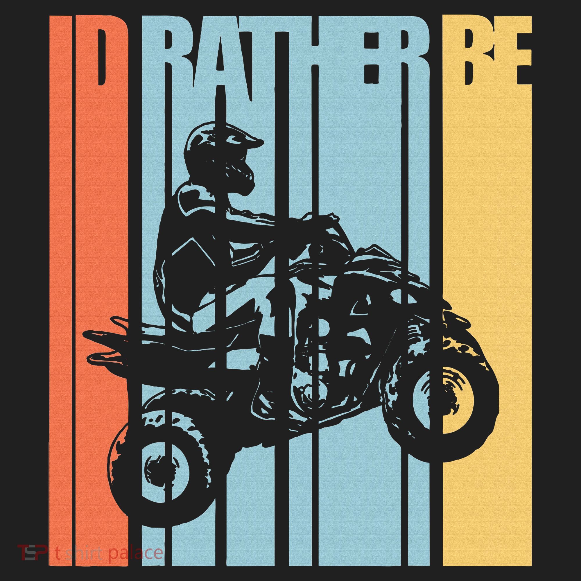 Id Rather Be Riding Quad Bikes Atv Brap Women's Sweatshirt