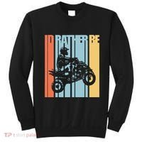 Id Rather Be Riding Quad Bikes Atv Brap Sweatshirt thumb 0