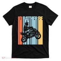 Id Rather Be Riding Quad Bikes Atv Brap T-Shirt thumb 0
