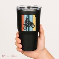 Id Rather Be Riding Quad Bikes Atv Brap Tumbler thumb 2