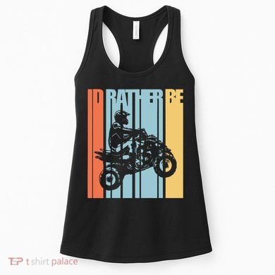 Id Rather Be Riding Quad Bikes Atv Brap Women's Tank Top