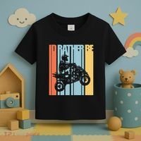 Id Rather Be Riding Quad Bikes Atv Brap Toddler T-Shirt thumb 3