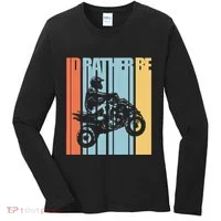 Id Rather Be Riding Quad Bikes Atv Brap Women's Long Sleeve Shirt thumb 0