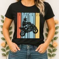 Id Rather Be Riding Quad Bikes Atv Brap Women's T-Shirt thumb 2