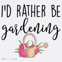 Id Rather Be Gardening Funny Gardener Visor thumb 3