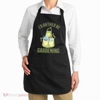 Id Rather Be Gardening Plant Lover Apron thumb 2