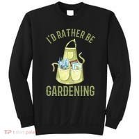 Id Rather Be Gardening Plant Lover Sweatshirt thumb 0