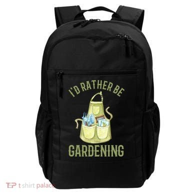 Id Rather Be Gardening Plant Lover Backpack