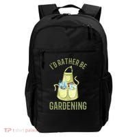 Id Rather Be Gardening Plant Lover Backpack thumb 0