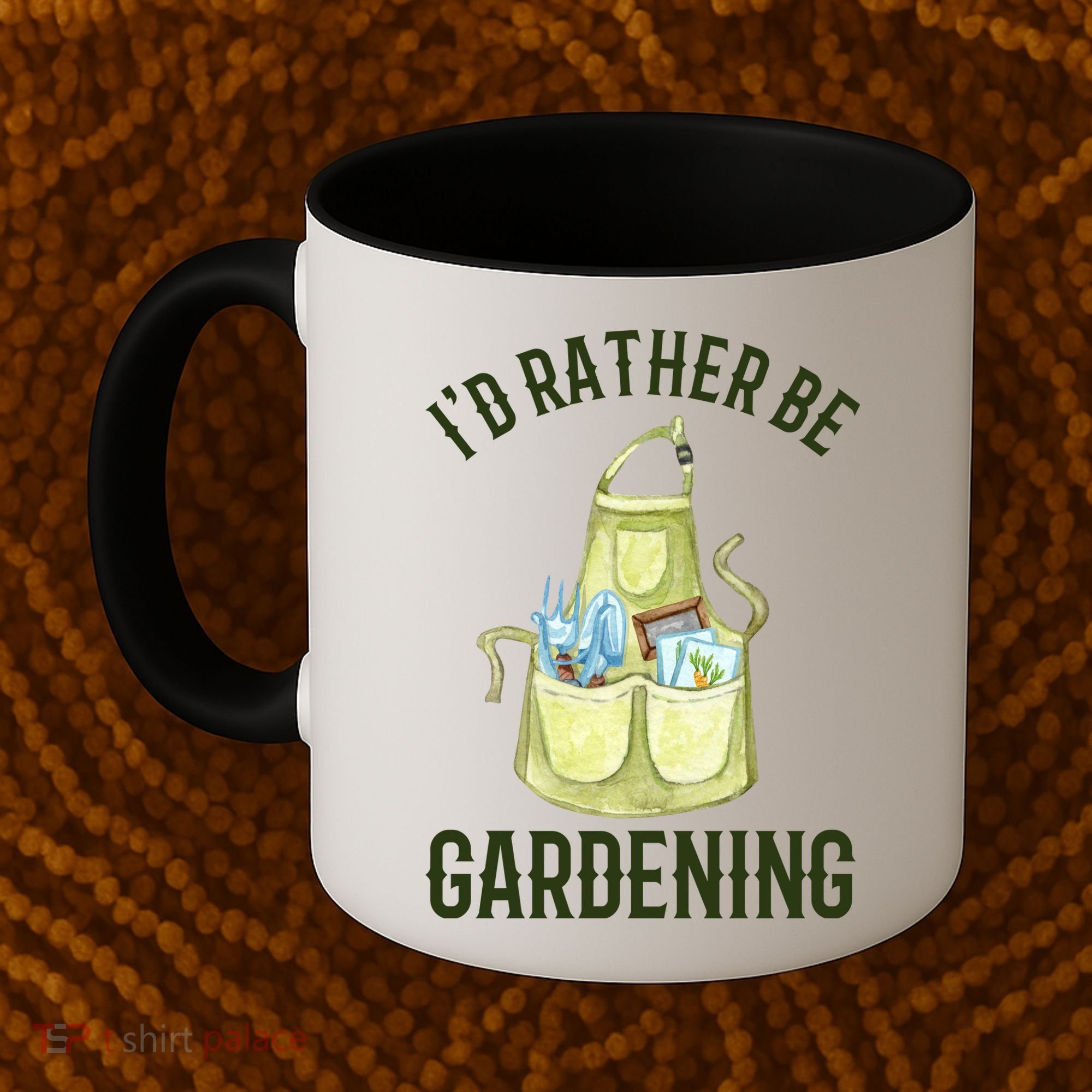 Id Rather Be Gardening Plant Lover Coffee Mug