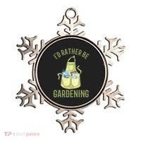Id Rather Be Gardening Plant Lover Ornament thumb 0