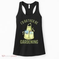Id Rather Be Gardening Plant Lover Women's Tank Top thumb 0